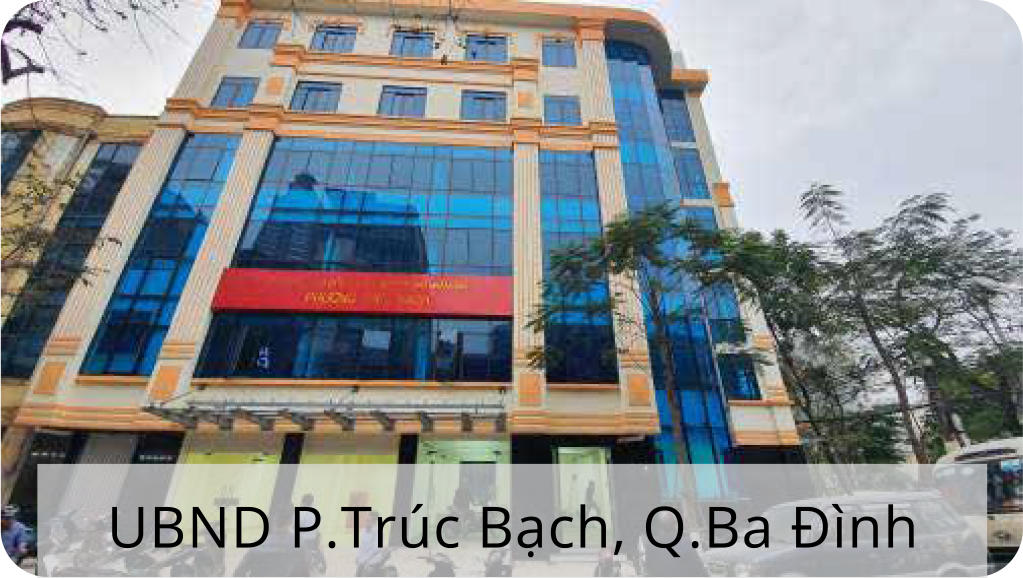 DỰ ÁN UBND PHƯỜNG TRÚC BẠCH – QUẬN BA ĐÌNH